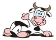 Cow relaxed