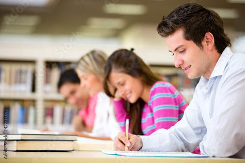 Photo: Young people studying Young people studying