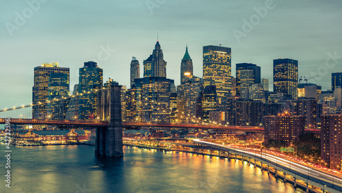 Photo: New York Manhattan Pont de Brooklyn New York Manhattan Pont de Brooklyn