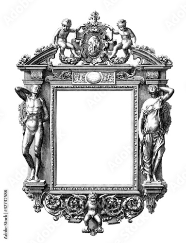 Illustration: Mirror Renaissance - 16th century Mirror Renaissance - 16th century