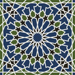 Arabesque seamless pattern