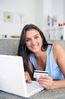 woman shopping on the Internet