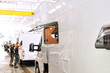 Fliessband Automobilbau / vehicle production line