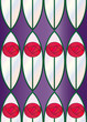 Stained Glass Roses Seamless Tile