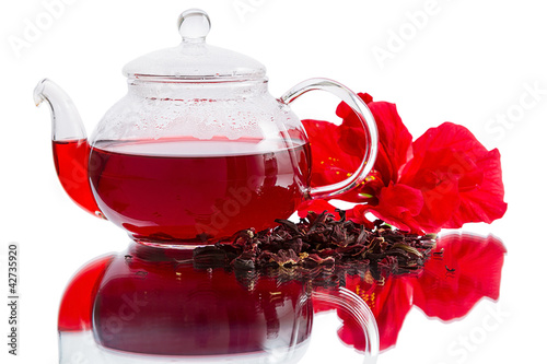 Photo: Hibiscus tea Hibiscus tea