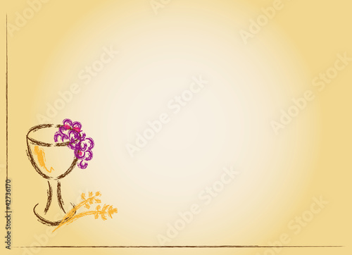 Illustration: first communion first communion