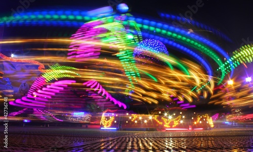 Photo: Lichter auf dem Jahrmarkt Lichter auf dem Jahrmarkt