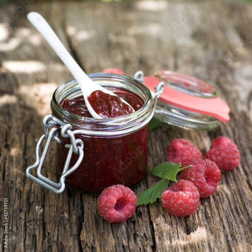 Foto: Himbeermarmelade Himbeermarmelade