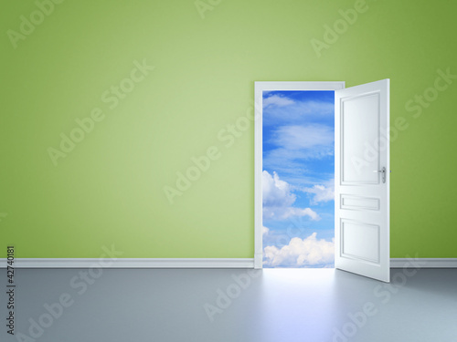 Photo: door to sky door to sky