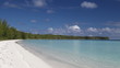 Lonely Beach on Raivavae Lagoon