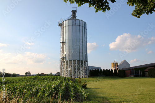 Photo: Getreidesilos Getreidesilos