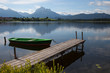 Ruderboot am See