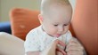 Video: Mother with cute baby enjoying time together Mother with cute baby enjoying time together