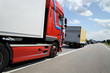 Stau auf der Autobahn