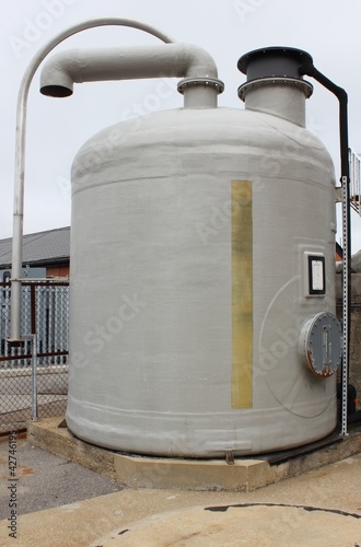 Photo: Salt tank Salt tank