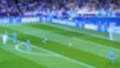 blurred Match of an european football ( soccer ) team