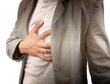 Businessman Suffering From Heart Attack.