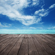platform beside sea