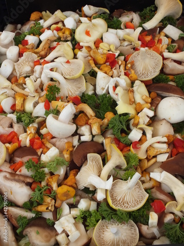 Photo: Pilzsalat Pilzsalat