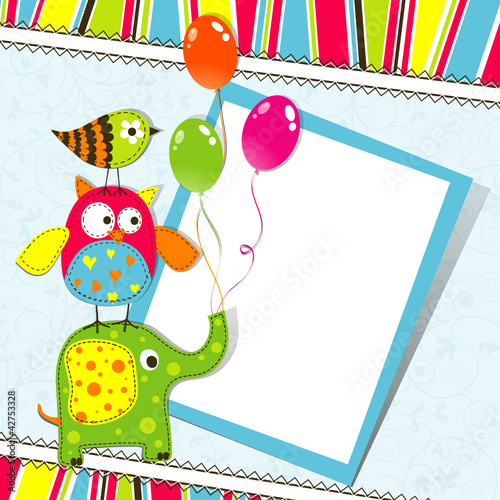 Vector: Template greeting card, vector Template greeting card, vector