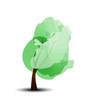 Vector: abstract tree, vector abstract tree, vector
