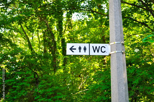 Photo: Hinweis/ öffentliches WC Hinweis/ öffentliches WC