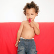 Kind mit Lollipop