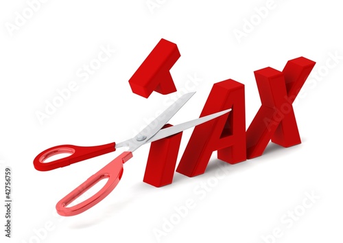 Photo: Cut tax Cut tax