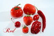Rotes Obst/Gemüse
