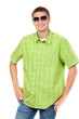 Foto: Portrait of a handsome fashion man in sunglasses in casual cloth Portrait of a handsome fashion man in sunglasses in casual cloth