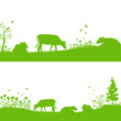 Biologische Landwirtschaft Vektor