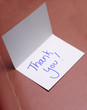 Photo: Thank you card Thank you card