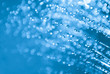 Falling water drops background