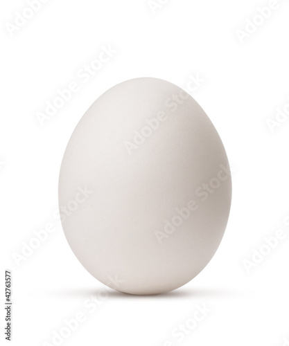 Photo: egg isolated on white background with clipping path egg isolated on white background with clipping path