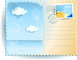 Sea postcard