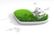 Illustration: Grundstück Grundstück