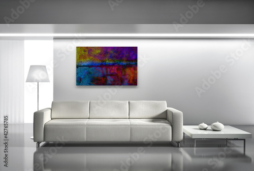 Illustration: Living room Living room