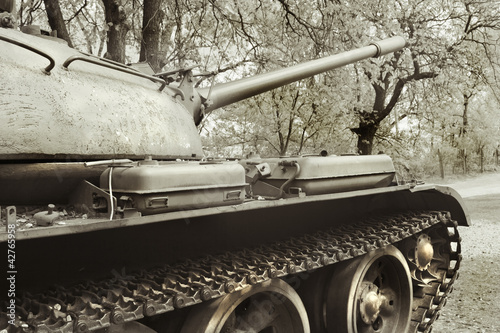 Photo: Soviet tank.... Soviet tank....