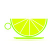 illustration of a cup of lime