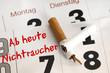 Vorsatz Nichtraucher werden
