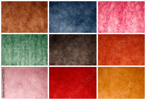 Photo: Collage di colori sfumati per sfondi Collage di colori sfumati per sfondi
