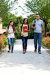 Young students at the park