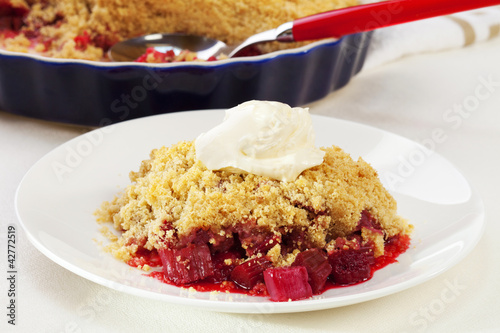 Photo: Rhubarb Crumble Rhubarb Crumble