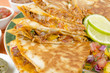 Mexican Spicy Chicken Tinga Quesadillas