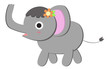 Vector: elephant elephant