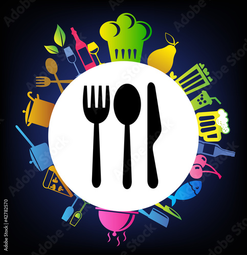 Vector: kitchen background kitchen background