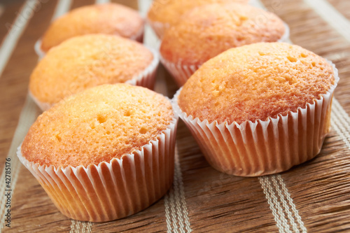 Photo: Freshly Baked Cinnamon Muffins Freshly Baked Cinnamon Muffins
