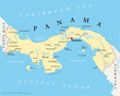 Panama Map (Panama Landkarte)