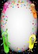 Illustration: Birthday Party Balloon Border Birthday Party Balloon Border