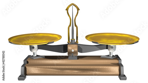 Illustration: Balance à l'équilibre Balance à l'équilibre
